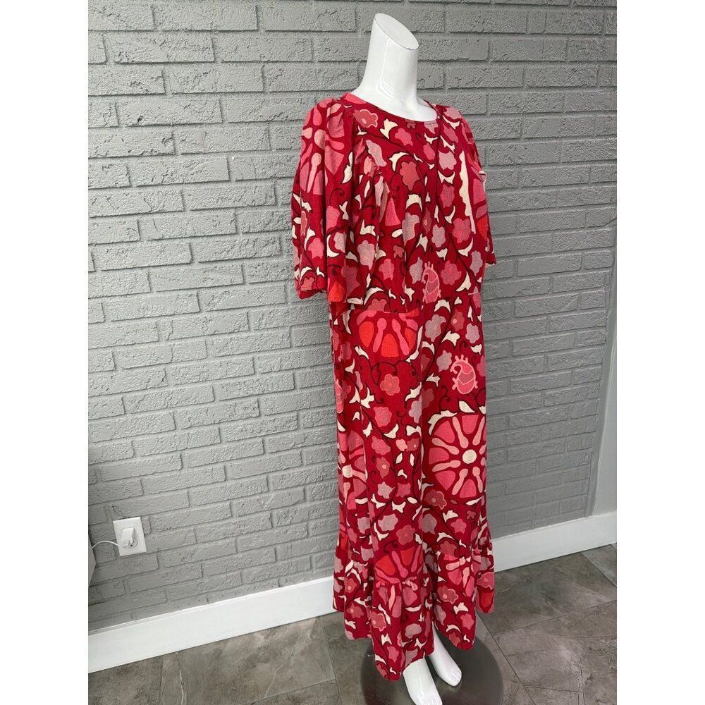 Rhode X Target Zinnia Women’s Floral Print Bell Sleeve Dress Size 18 - Picture 5 of 13